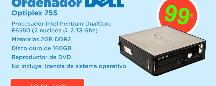 Ordenador DELL 99€