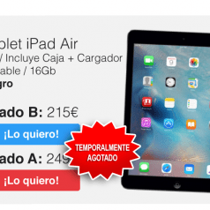 Ipad Air desde 215€