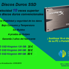 Discos duros SSD desde 30€